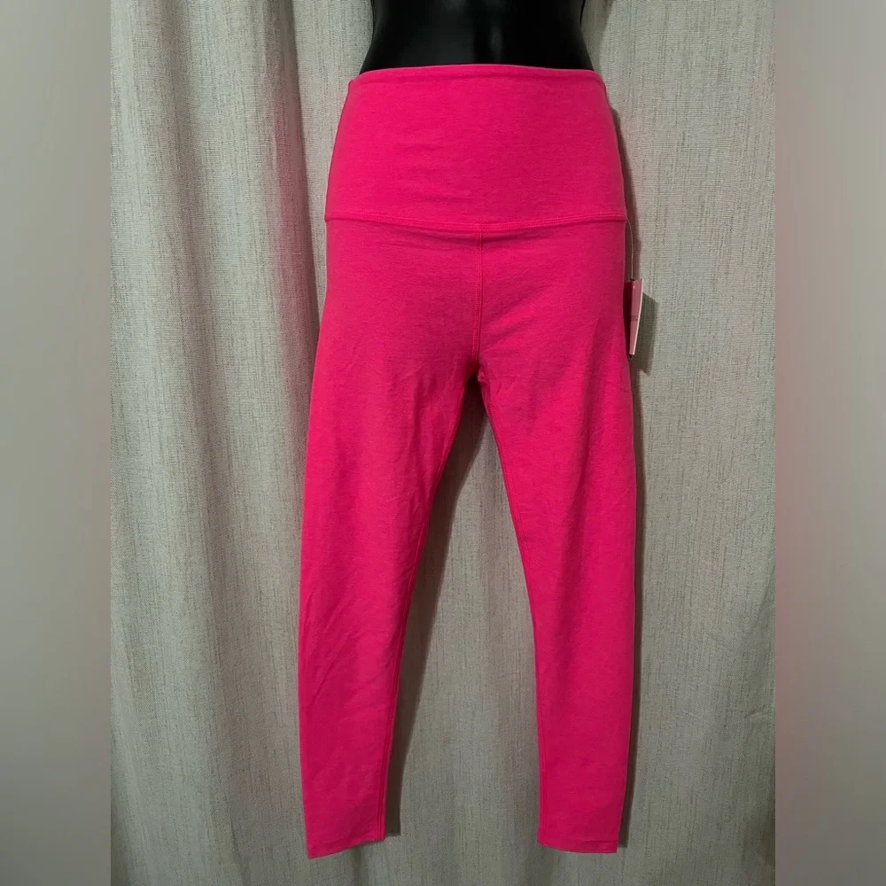 Beyond Yoga Spacedye High Waisted Midi Legging in Electric Pink - Picture 1 of 5